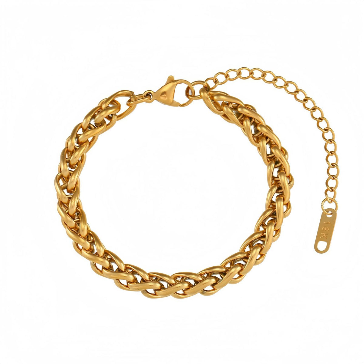 Minimalist Stainless Steel Rope Chain Bracelet