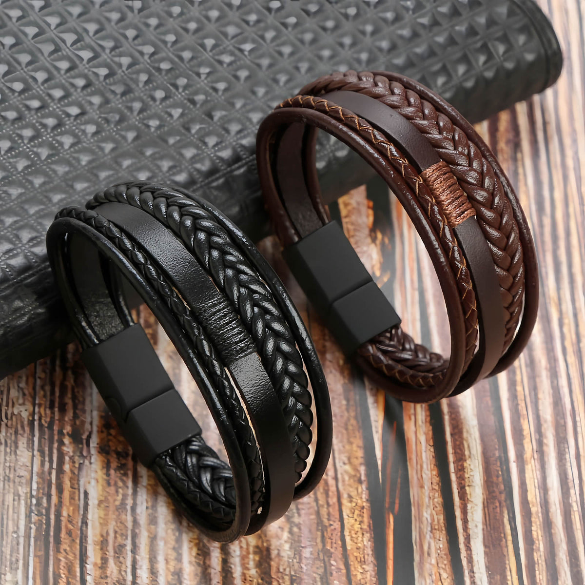 Men's Multilayer Leather Bracelet