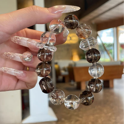 Fortune Smoky Quartz Energy Bracelet