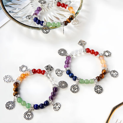 7 Chakra Gemstone Bracelet