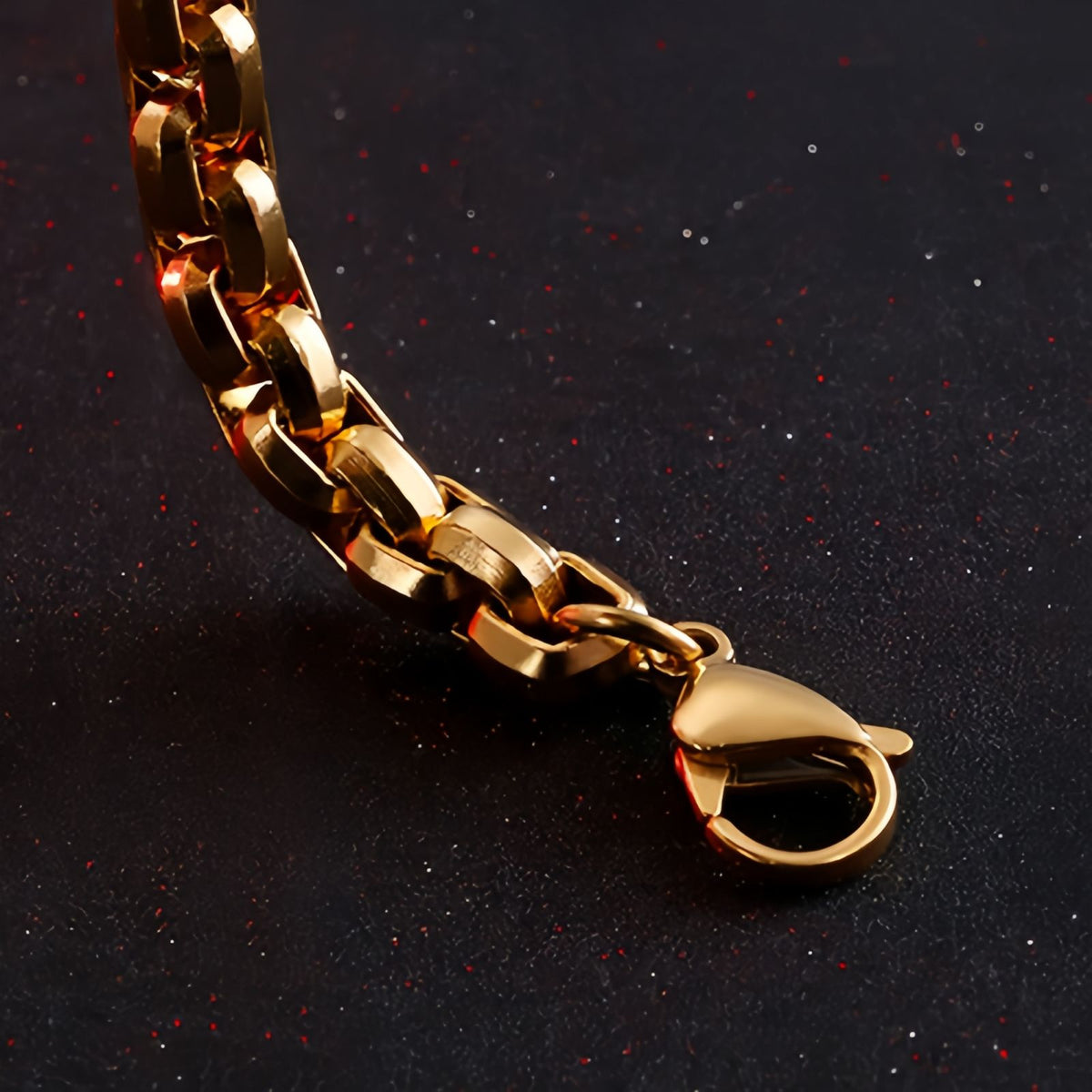 Men’s Stainless Steel Cross Bracelet