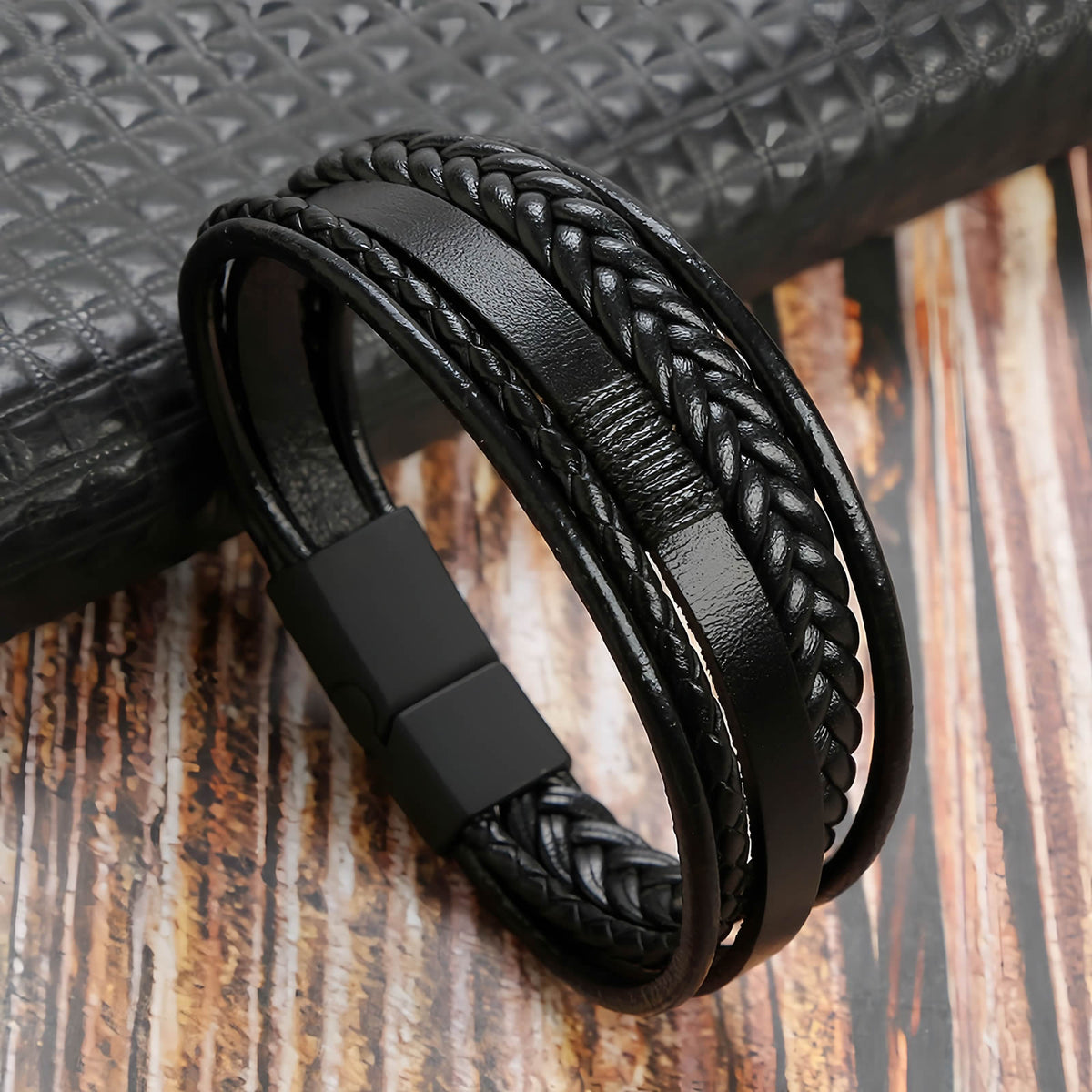 Men's Multilayer Leather Bracelet