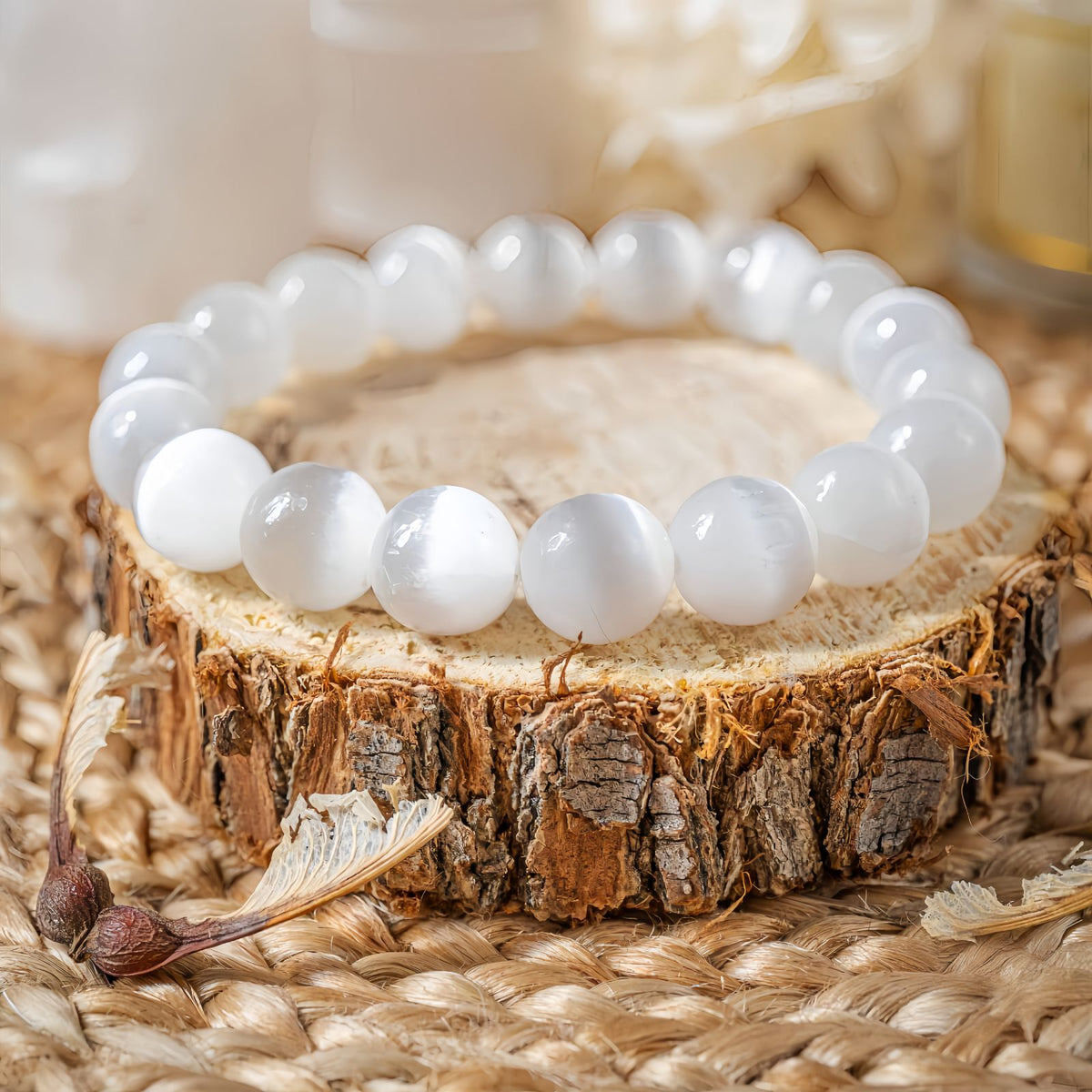 Cleansing Cat Eye Crystal Bracelet