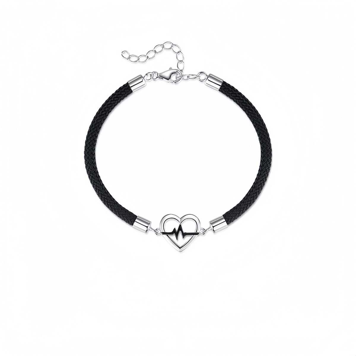 Heartbeat Signal Couple Bracelet